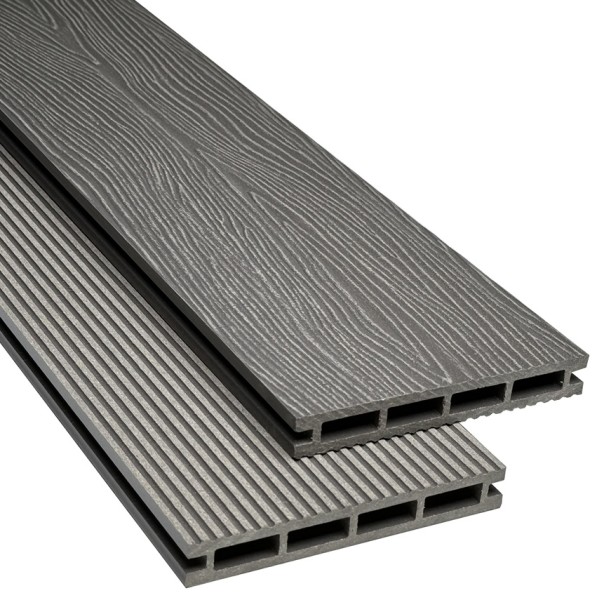 Террасная доска из ДПК Faynag 3D Stelo графит купить в Электростале