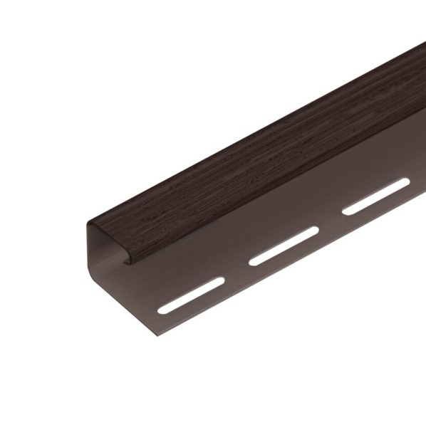 J-профиль TECOS ЛЮКС 3,05м БРАЗИЛЬСКАЯ ВИШНЯ купить в Электростале