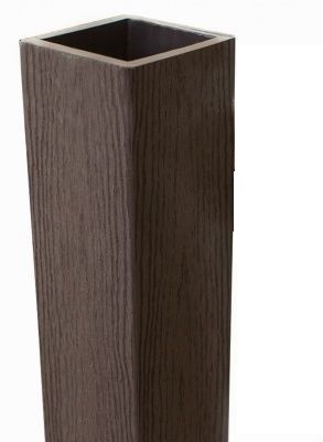 Столб опорный Woodvex Co-Extrusion Венге купить в Электростале