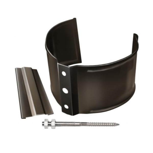 Водосток Grand Line 125x90 – Хомут трубы (на кирпич) RR 32 купить в Электростале