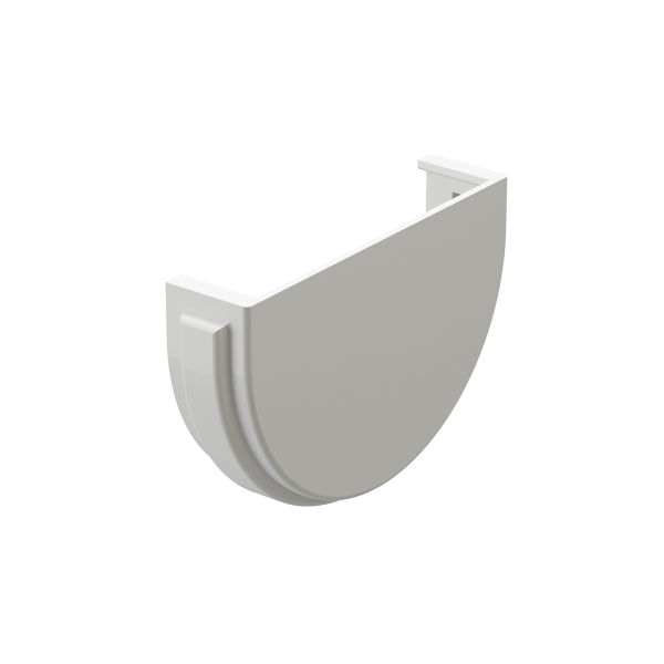 Заглушка желоба Docke Premium ПВХ - Пломбир купить в Электростале