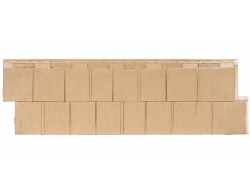 Фасадная панель T-Сайдинг-Щепа пихта ЭКО-1 Бежевый купить в Электростале