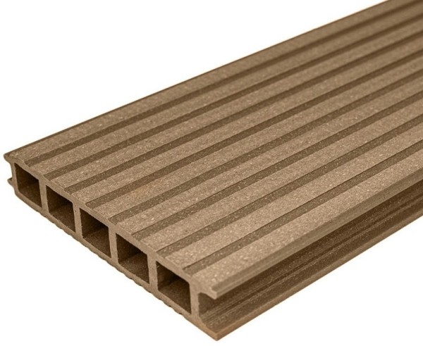 Террасная доска из ДПК бесшовная holzhof, Орех купить в Электростале