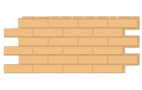 Фасадная панель T-Siding Кирпич Модерн Эко Крем купить в Электростале