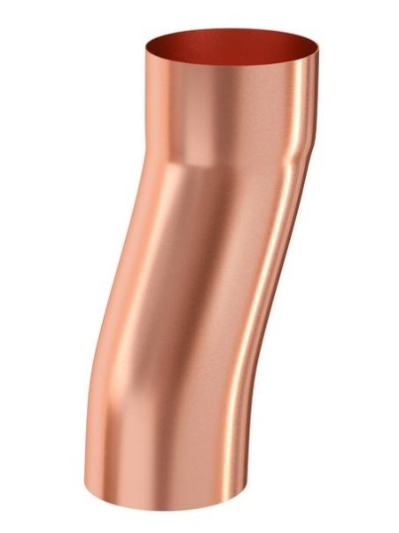 Водосток Aquasistem, система 125x90 - S-обвод медный купить в Электростале