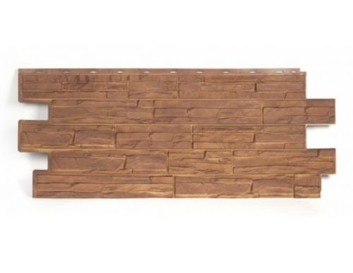 Фасадная панель T-Сайдинг-Альпийская сказка ЭКО-2 Орех купить в Электростале