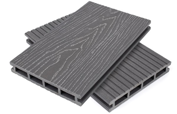 Террасная доская ДПК NanoWood Nature 3D пустотелая Серый купить в Электростале