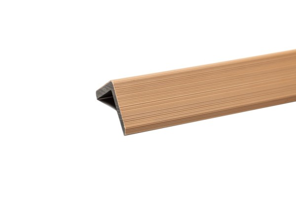 Уголок торцевой Ecodecking Скай коэкструзия 45х45х3000 Бук купить в Электростале