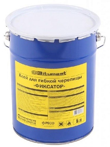 Клей для гибкой черепицы BITUMAST 5 л купить в Электростале