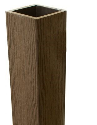 Столб опорный Woodvex Co-Extrusion Кофе купить в Электростале
