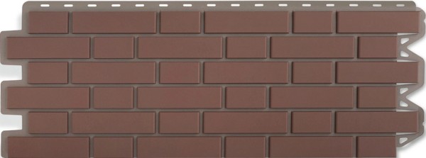 Фасадная панель Альта-Профиль, Кирпич Клинкерный, Жженый купить в Электростале
