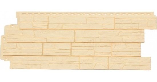 Фасадная панель Grand Line Сланец бежевый купить в Электростале