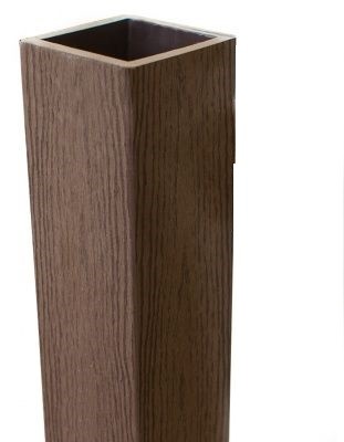 Столб опорный Woodvex Co-Extrusion Темно - Коричневый купить в Электростале
