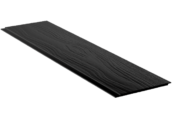 Фиброцементный сайдинг Фибростар Одноцветный 190х3000х8мм КР 85 Глубокий Чёрный купить в Электростале