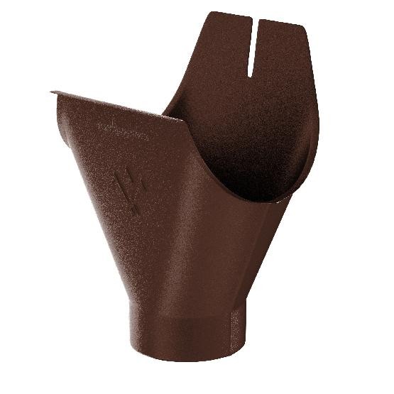 Водосток Aquasistem, Система 150/100 - Воронка желоба RAL 8017 Коричневый matt купить в Электростале