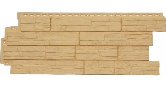 Фасадная панель Grand Line Сланец песочный купить в Электростале