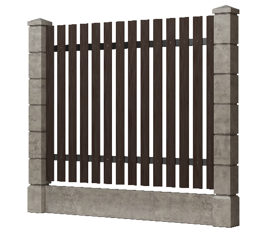 Заборная доска GRINDERDECO, ДПК, шлифованная Венге купить в Электростале