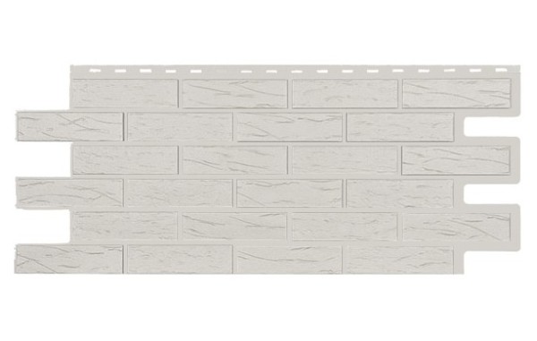 Фасадная панель T-Siding Кирпич Саман Эко Уайт купить в Электростале