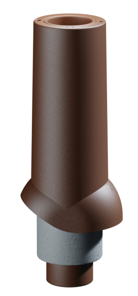Труба Docke ИЗЛ-110/500 Тёмно-коричневый купить в Электростале