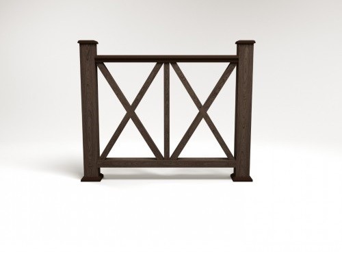 Ограждение из ДПК FG7 венге купить в Электростале