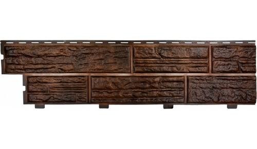 Формованный Сайдинг Сланцевая порода, Коричневый купить в Электростале