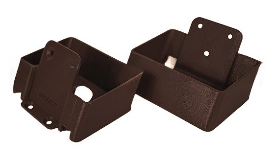 Крепления перил наклонное из алюминия GardenParkett Венге купить в Электростале